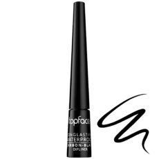 خط چشم تاپ فیس مدل CARBON BLACK WATERPROOF شماره 1