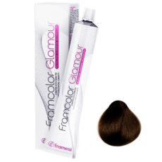 رنگ مو فرامسی مدل Framcolor Glamour شماره 5 حجم 100 میلی لیتر رنگ فندقی روشن