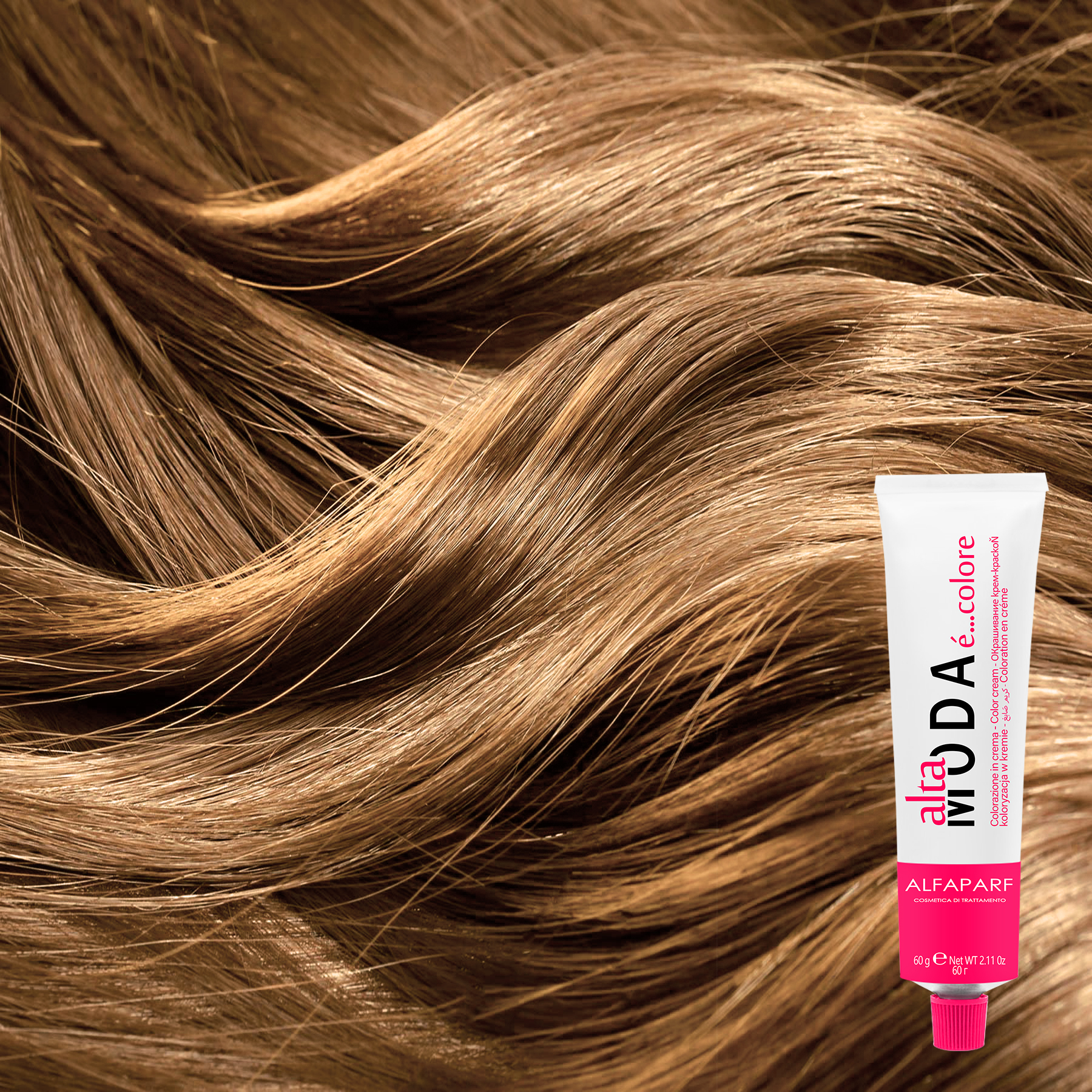 کیت رنگ مو آلتا مودا شماره 8.3 وزن 150 گرم رنگ بلوند طلائی روشن