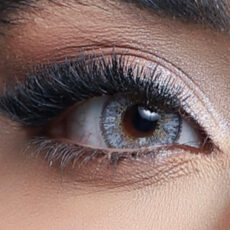 لنز چشم هرا گریس تمیم کانتکت لنز کد 73 رنگ خاکستری عسلی دور دار