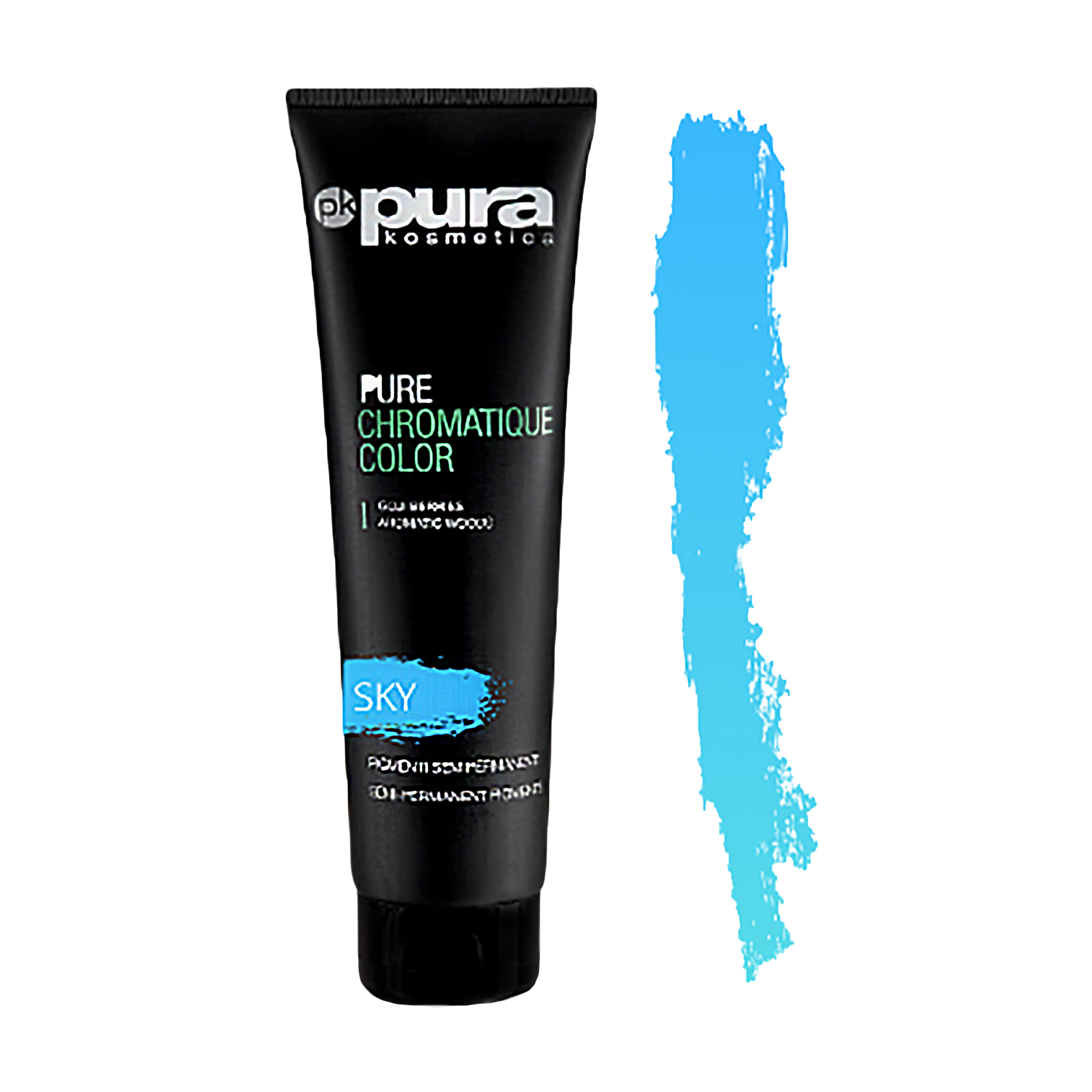 رنگ مو پورا کوزمتکا مدل هایلایت حجم 150 میلی لیتر رنگ آبی آسمانی