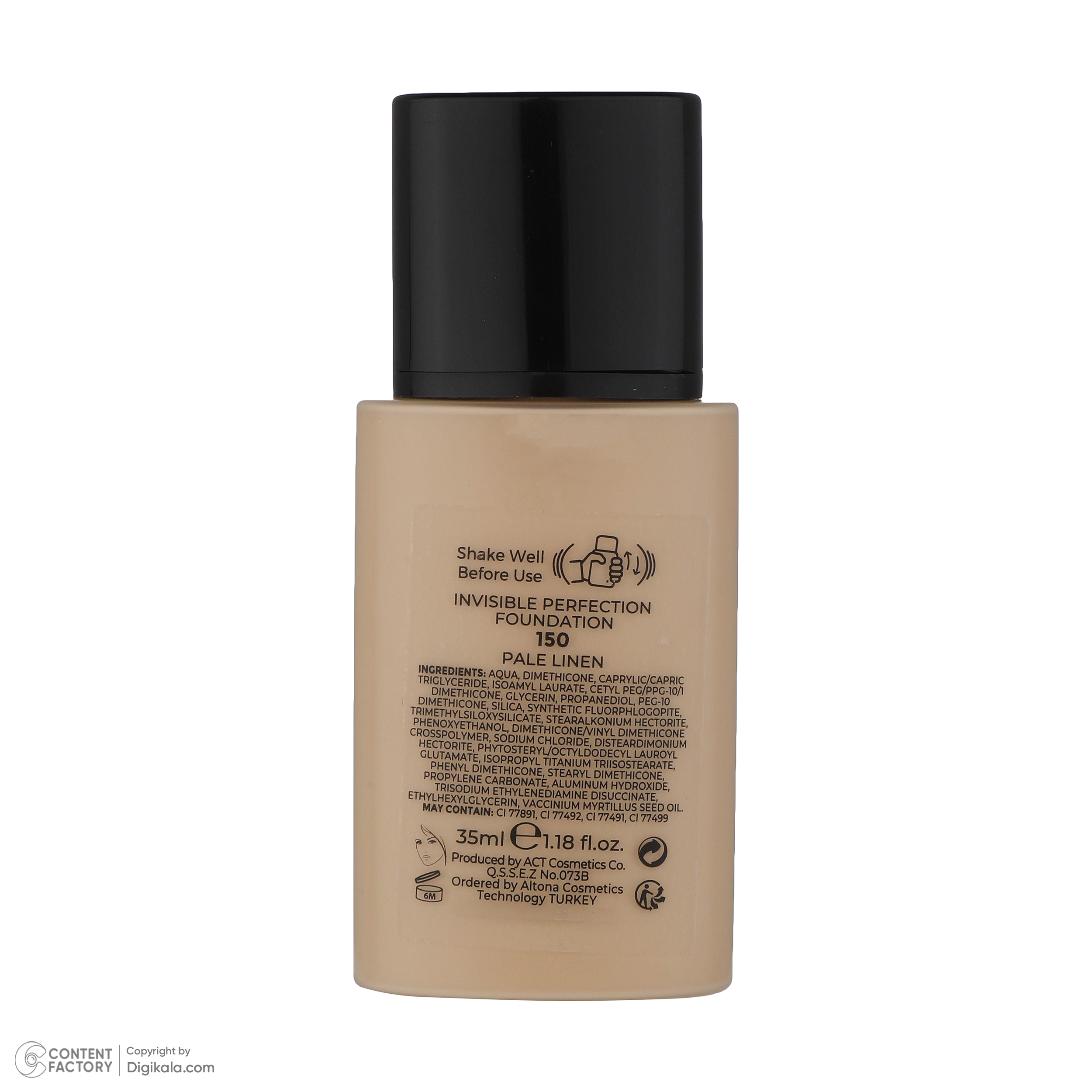 کرم پودر نوت مدل Cosmetique تحت لیسانس شماره150 تحت لیسانس حجم 35 میلی لیتر