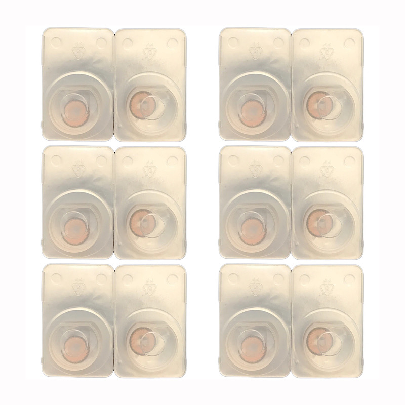 لنز چشم گریس شماره 21 رنگ کاپوچینو مجموعه 6 عددی