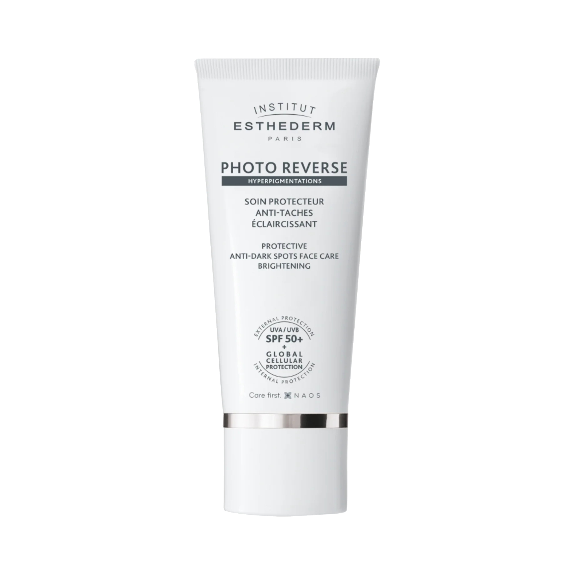 کرم ضد آفتاب بدون رنگ صورت و گردن استادرم SPF 50 مدل Photo Reverse ‌محافظ UVA،UVB مناسب انواع پوست حجم 50 میلی‌لیتر