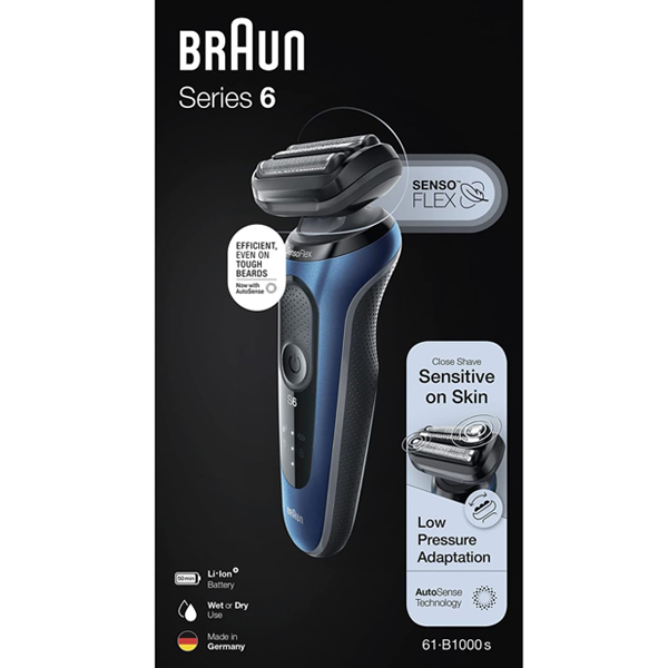 ماشین اصلاح موی صورت شارژی براون مدل 61B-1000S