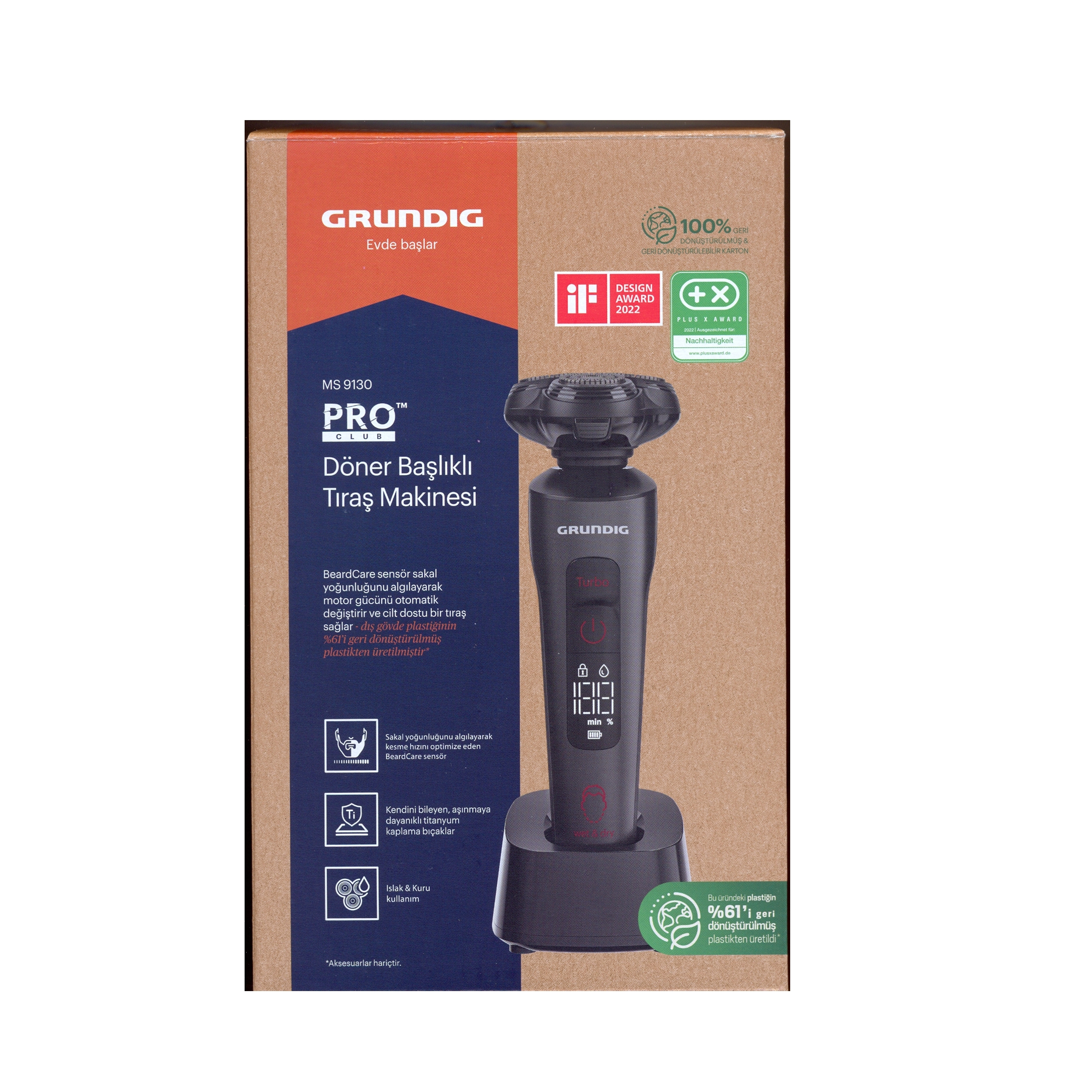 ماشین اصلاح موی صورت گروندیگ مدل MS 9130