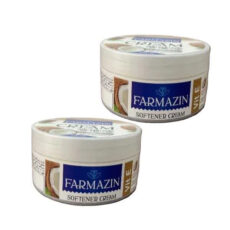 کرم نرم کننده دست و صورت فارمازین مدل روغن نارگیل مناسب پوست خشک حجم 200 میلی لیتر مجموعه دو عددی