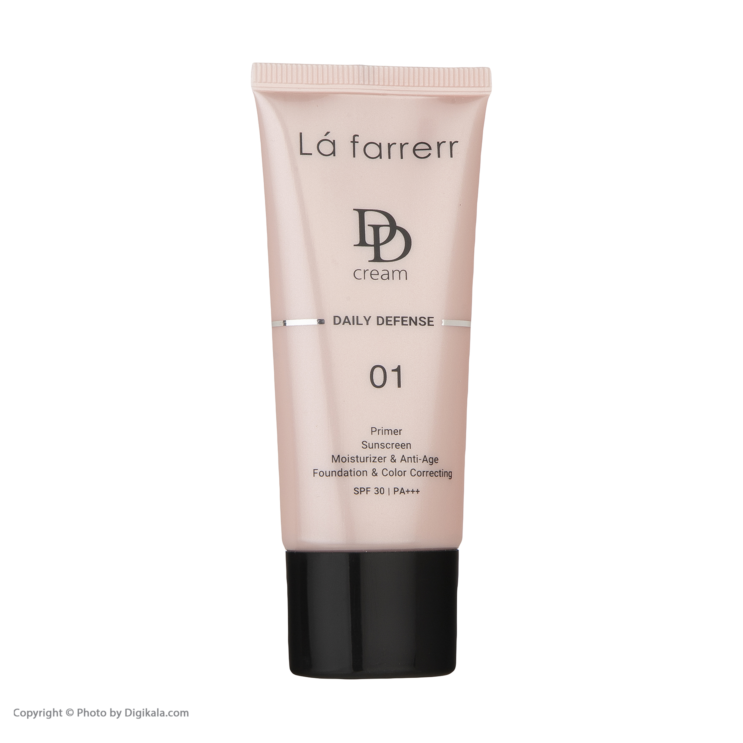 دی دی کرم رنگی لافارر SPF30 مدل 01 مناسب انواع پوست حجم 33 میلی لیتر