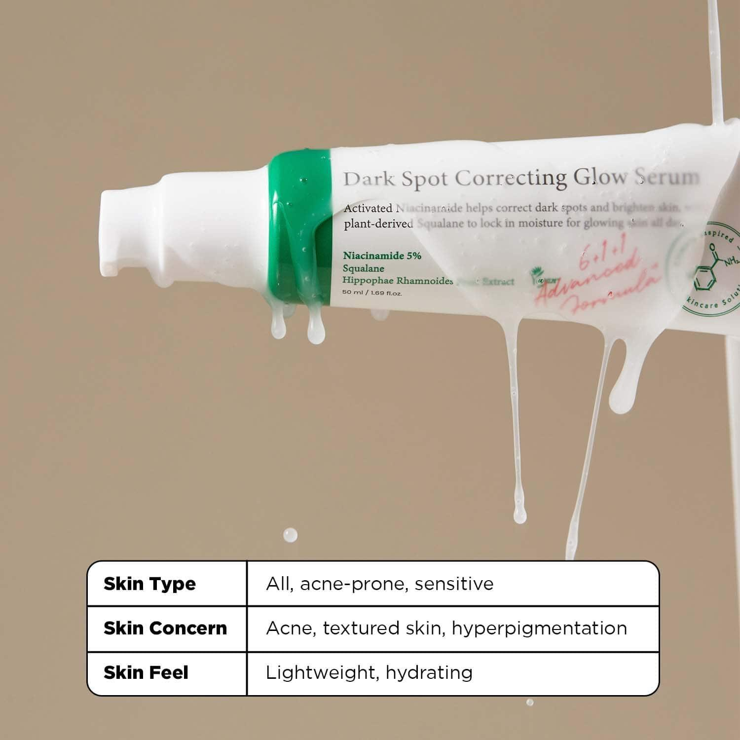 سرم ضد لک اکسیس وای مدل glow حجم 50 میلی‌لیتر