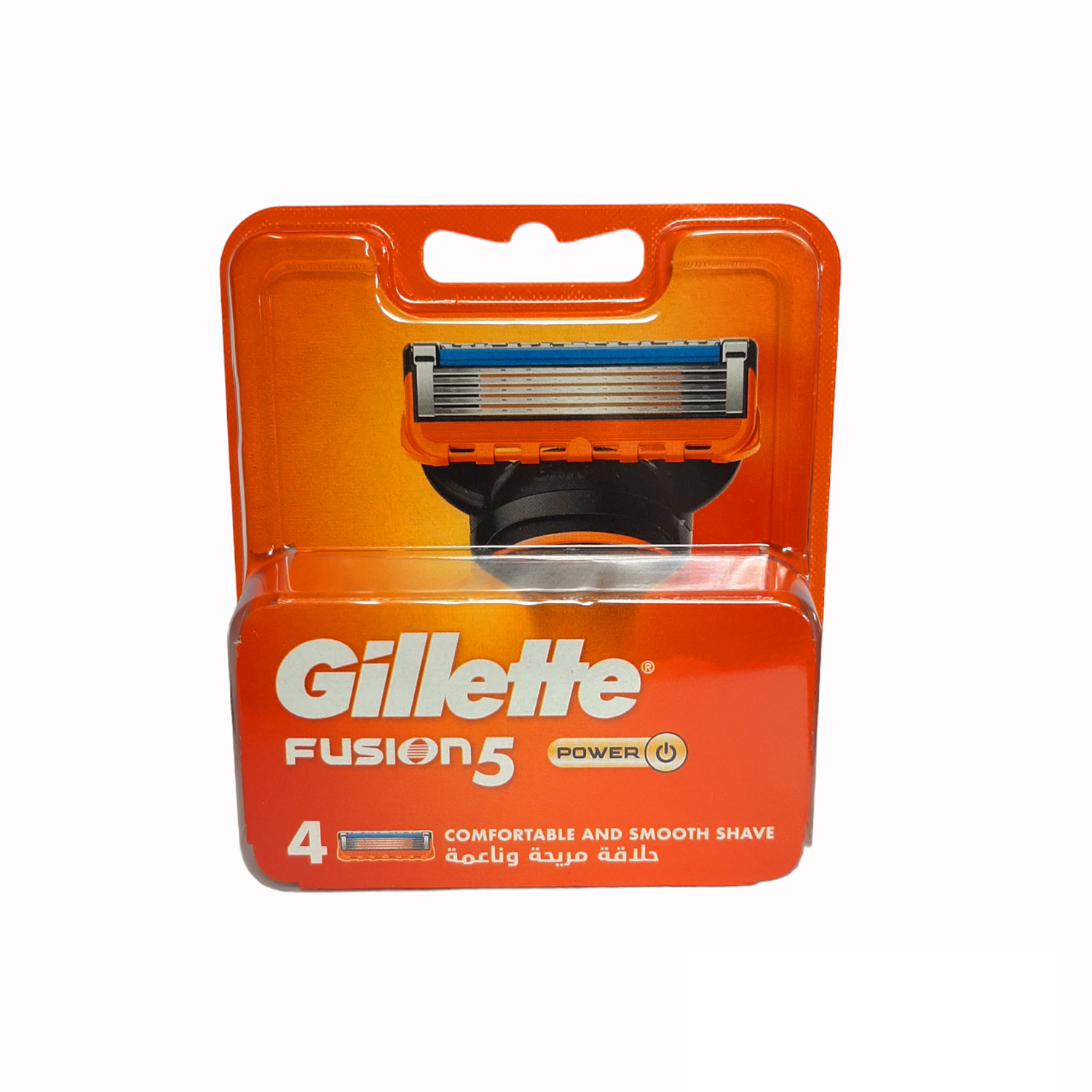 تیغ یدک ژیلت  مدل Fusion5 Power بسته 4 عددی