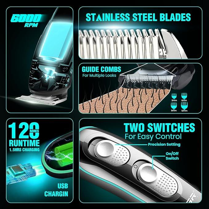 ماشین اصلاح موی صورت وی جی ار مدل V-055