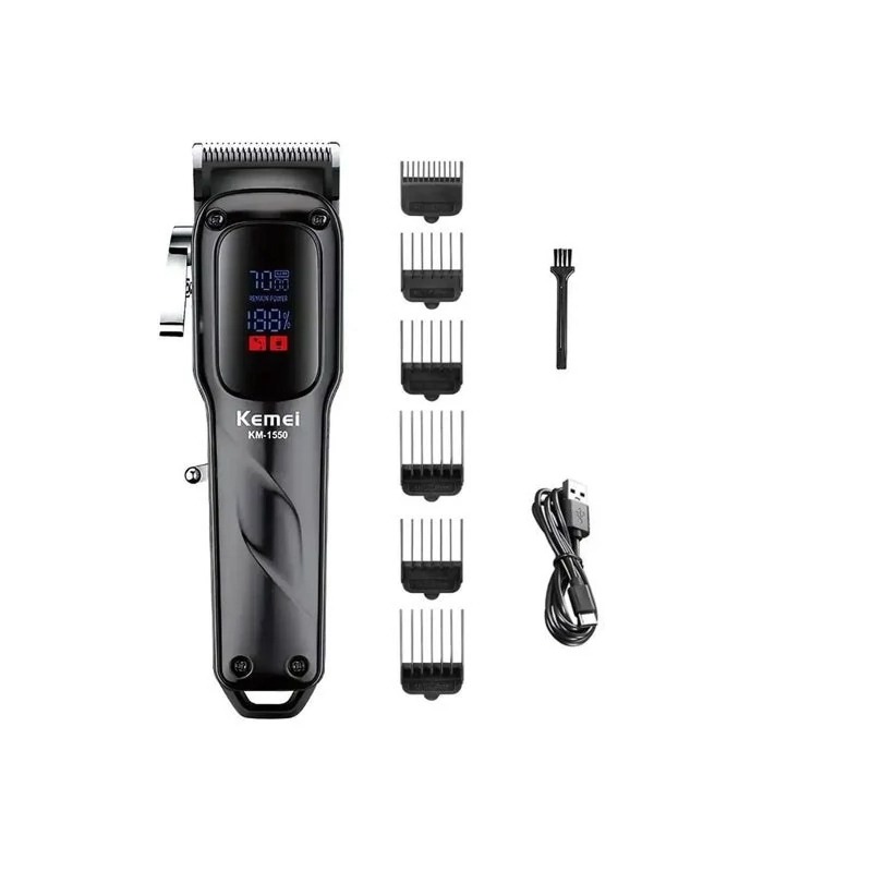 ماشین اصلاح موی سر و صورت شارژی کیمی مدل KM-1550plus