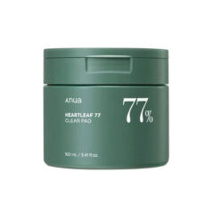 پد پاک کننده آرایش صورت آنوا مدل آبرسان هارتلیف 77% حجم 160 میلی لیتر بسته 70 عددی