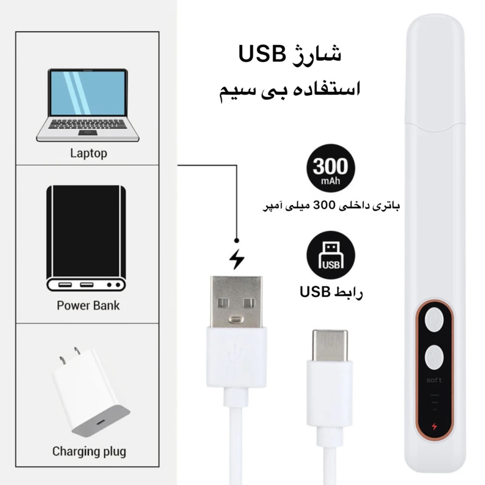 سوهان ناخن برقی مدل FL68