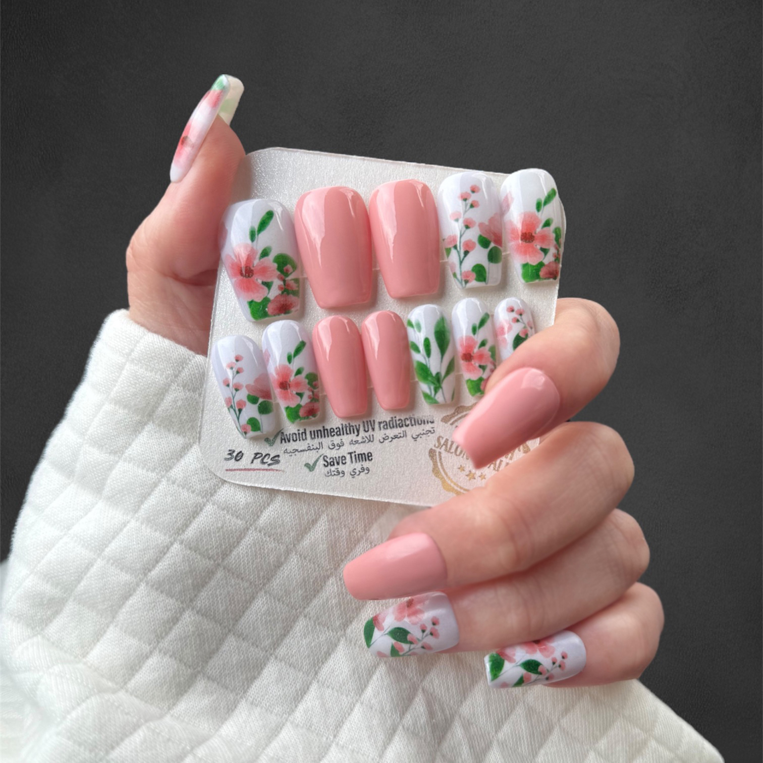 ناخن مصنوعی میراکل آرت کد Co30013  بسته 30 عددی