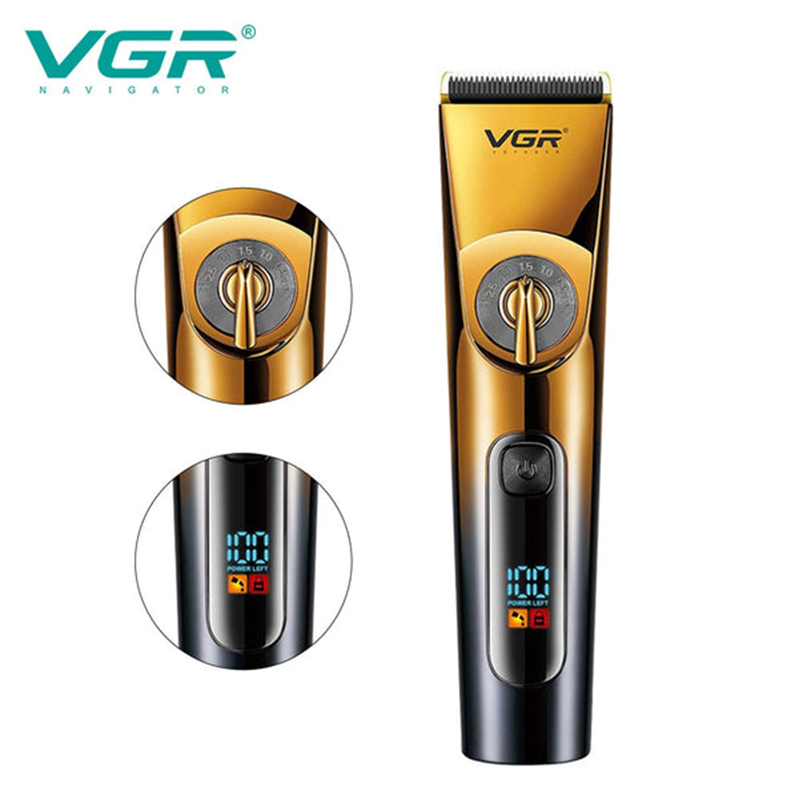 ماشین اصلاح موی سر و صورت وی جی آر مدل V-663