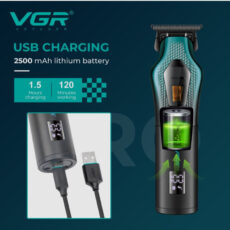 ماشین اصلاح موی سر و صورت شارژی وی جی ار مدل V-997