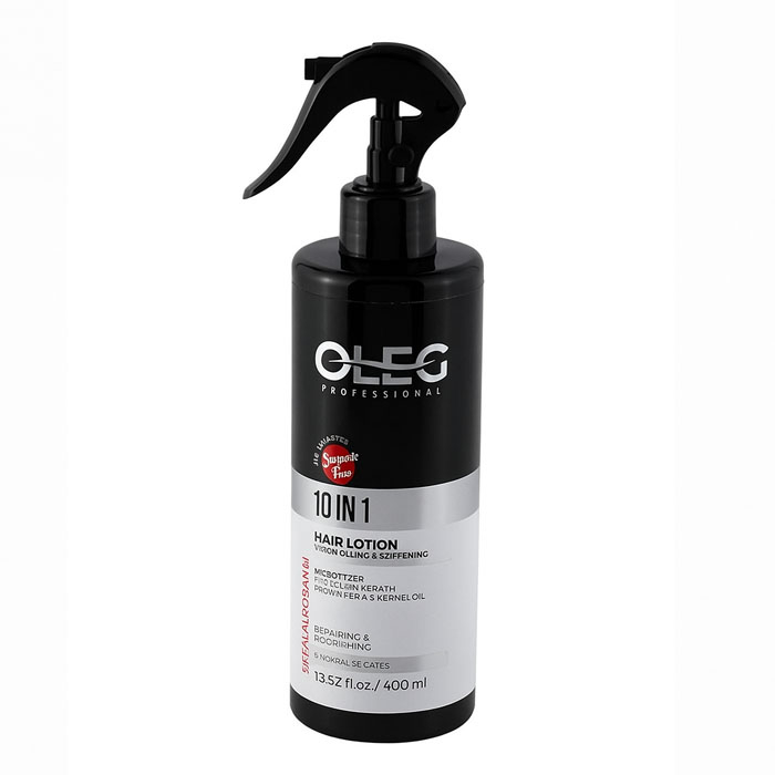 لوسیون محافظت مو اولگ مدل PROFESSIONAL ALL in 1 مناسب برای موهای خشک و آسیب دیده حجم 400 میلی لیتر