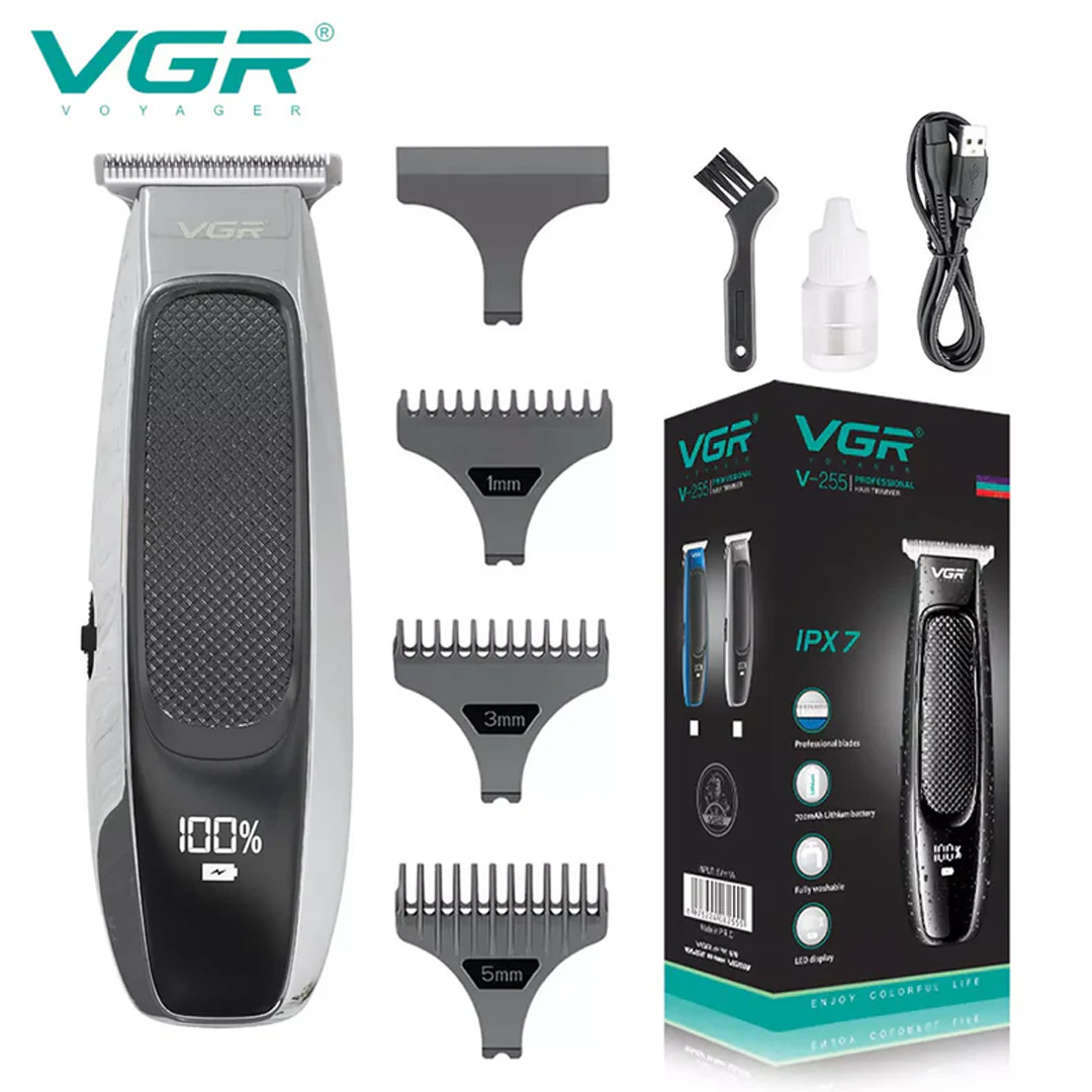 ماشین اصلاح موی صورت و بدن وی جی ار مدل V-255