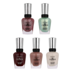 لاک ناخن ادیلیس مدل کملون صدفی اکلیلی مجموعه 5 عددی