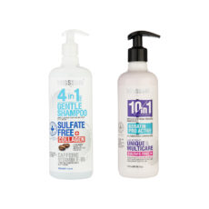 شامپو تقویت کننده مو میسوری مدل collagen مناسب برای موهای معمولی حجم 1000 میلی لیتر به همراه ماسک مو میسوری مدل 10 در 1 مناسب برای موهای معمولی حجم ۵۰۰ میلی لیتر