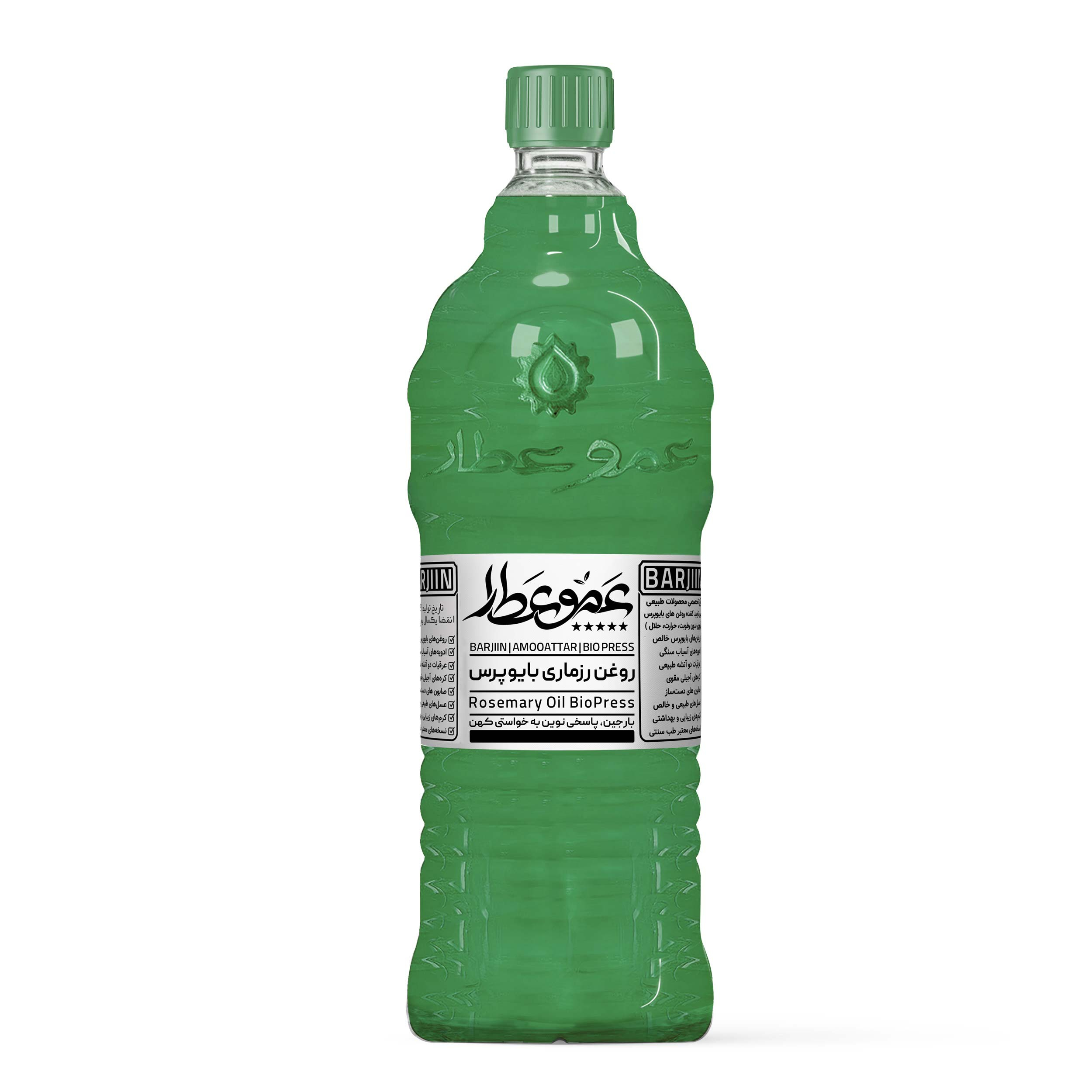 روغن رزماری عموعطار مدل 06 حجم 1000 میلی لیتر