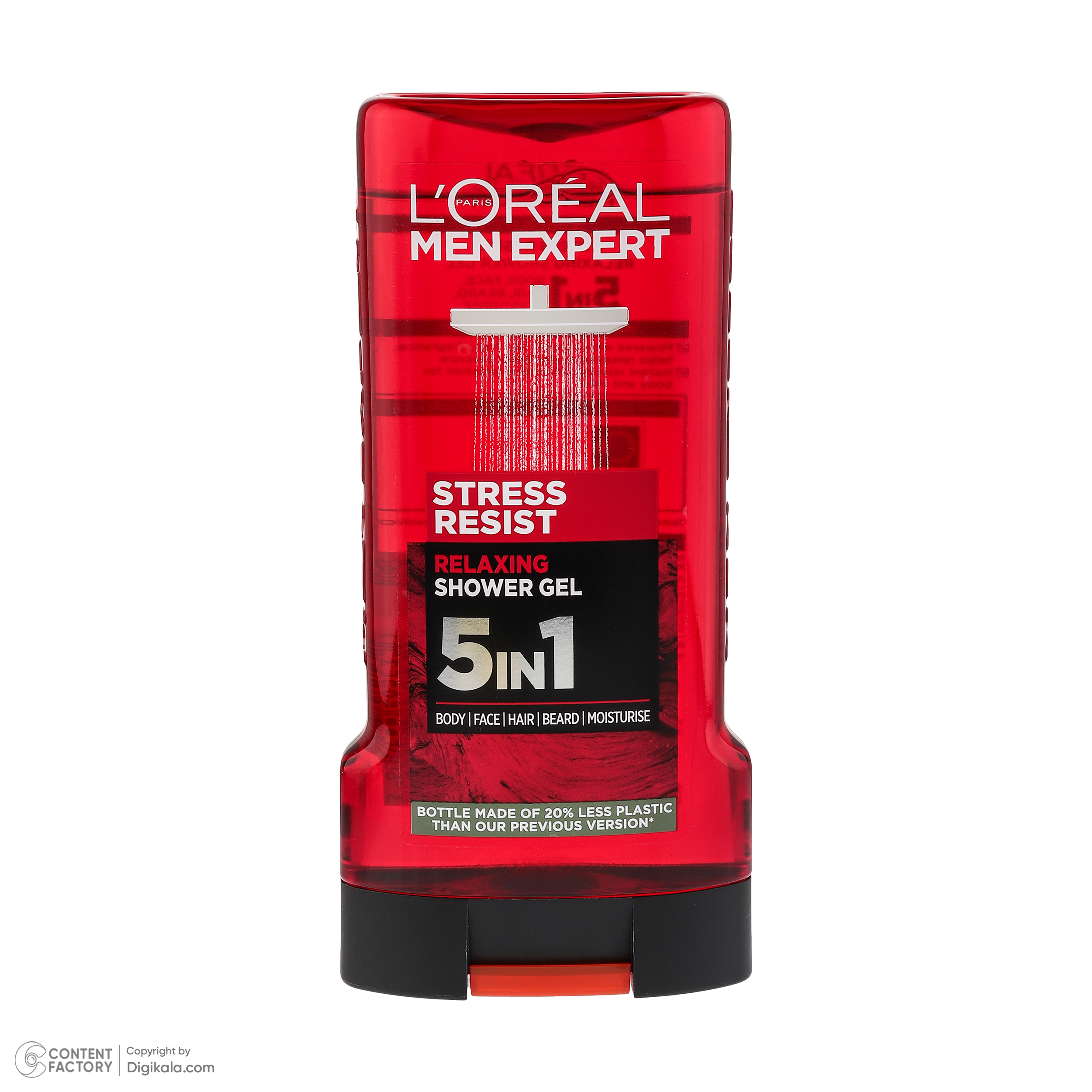 شامپو سر و بدن  لورآل مدل Stress Resist مناسب برای انواع پوست حجم 300 میلی لیتر