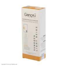 کرم ضد آفتاب ژنوبایوتیک مدل 02 حجم 50 میلی لیتر مجموعه 2 عددی