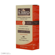 کرم ضد آفتاب رنگی الارو SPF25 سری Foundation Effect مدل Natural Beige مناسب انواع پوست تحت لیسانس حجم 40 میلی لیتر