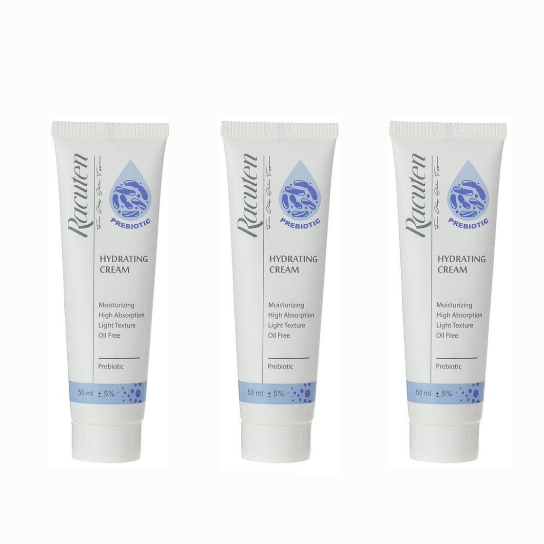 کرم آبرسان راکوتن مدل 1 مناسب پوست چرب و مختلط حجم 50 میلی لیتر بسته 3 عددی