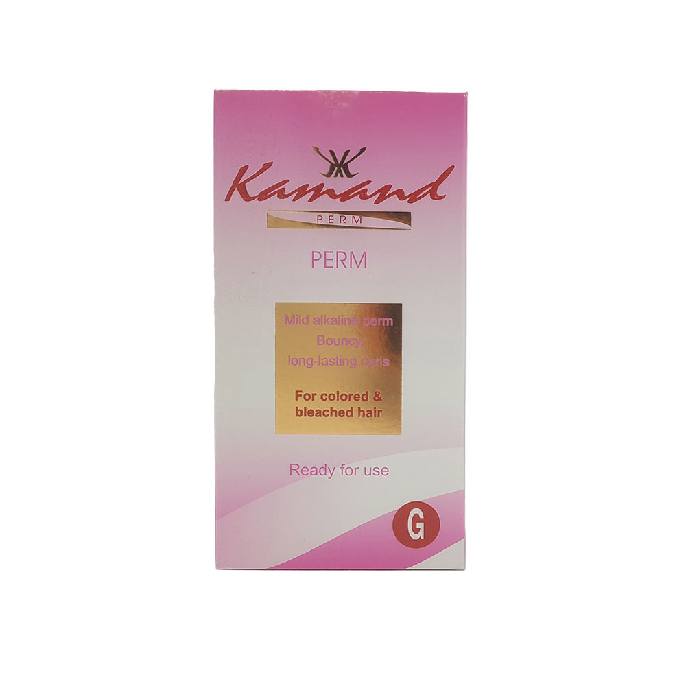 محلول فر کننده مو کمند مدل G حجم 80 میلی لیتر مجموعه 2 عددی