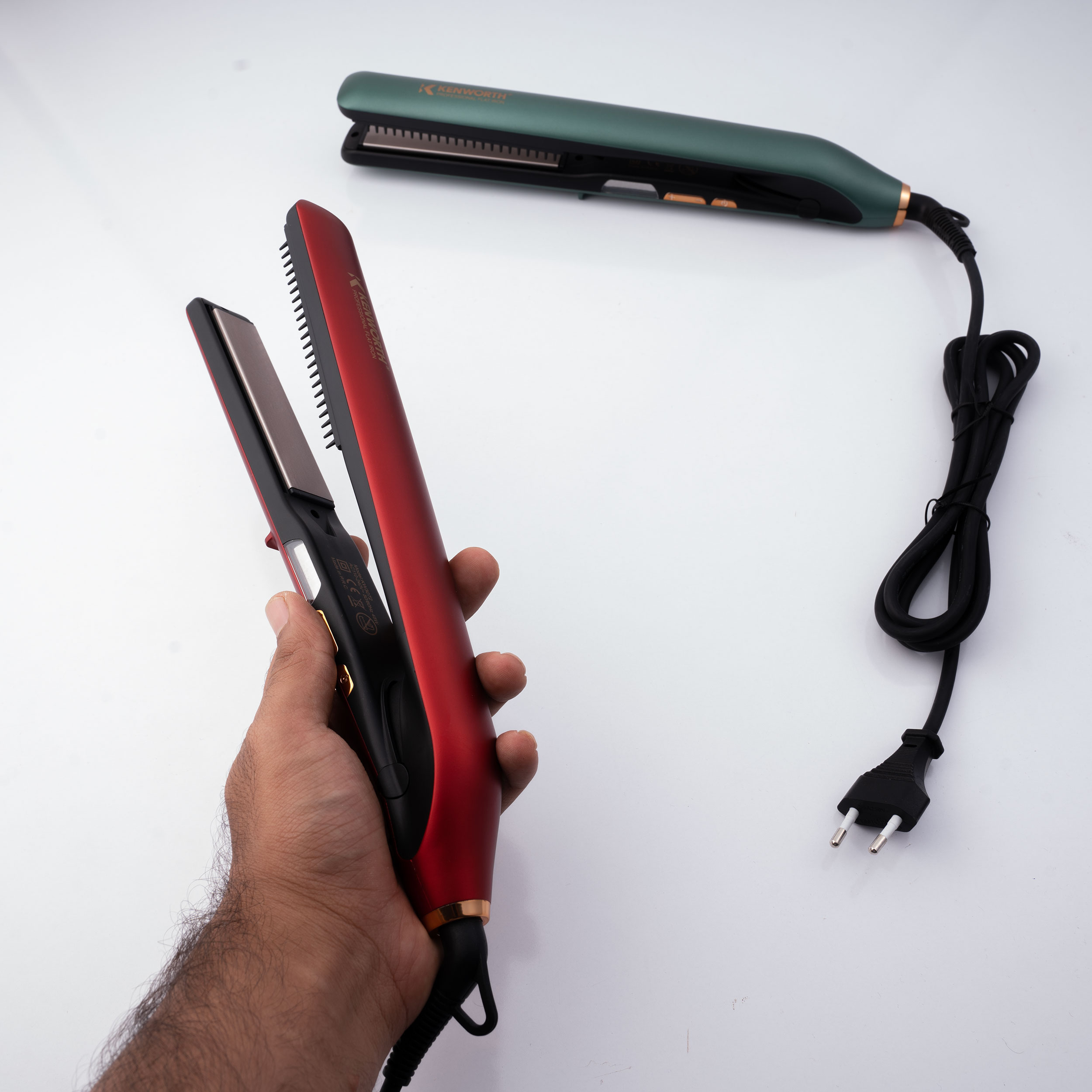 اتو و حالت دهنده ی مو کنورث مدل KW3072