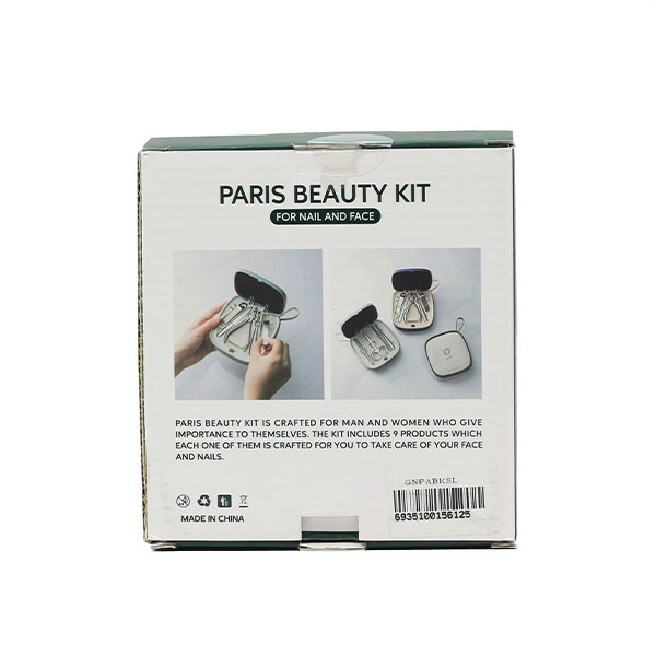 ست مانیکور و پاکسازی صورت گرین لاین مدل Paris مجموعه 9 عددی