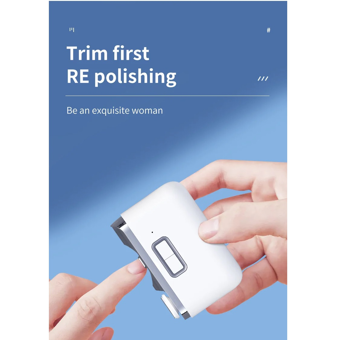 ناخن گیر و سوهان برقی مدل D604