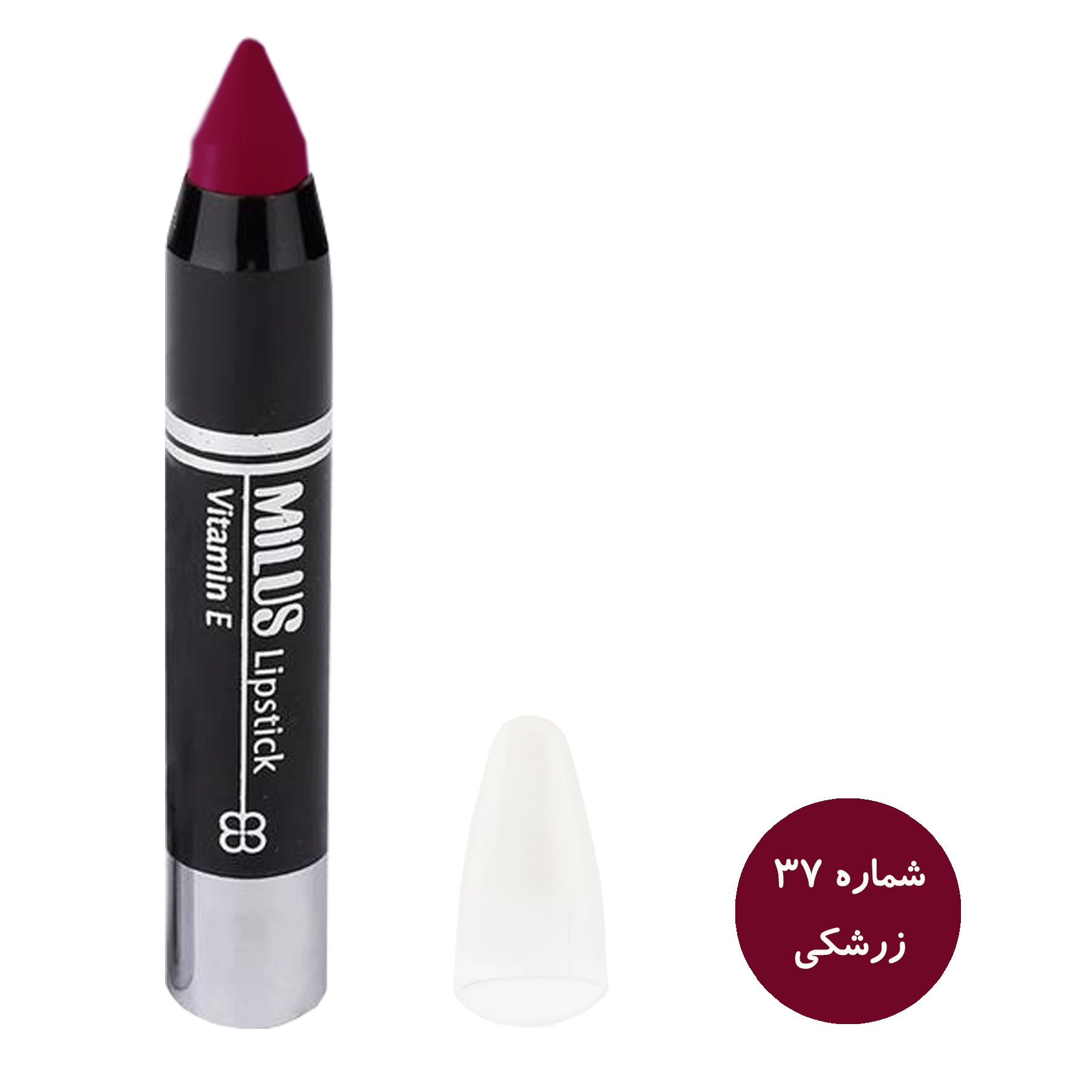 رژ لب مدادی میلوس مدل MIS1 مجموعه 6 عددی