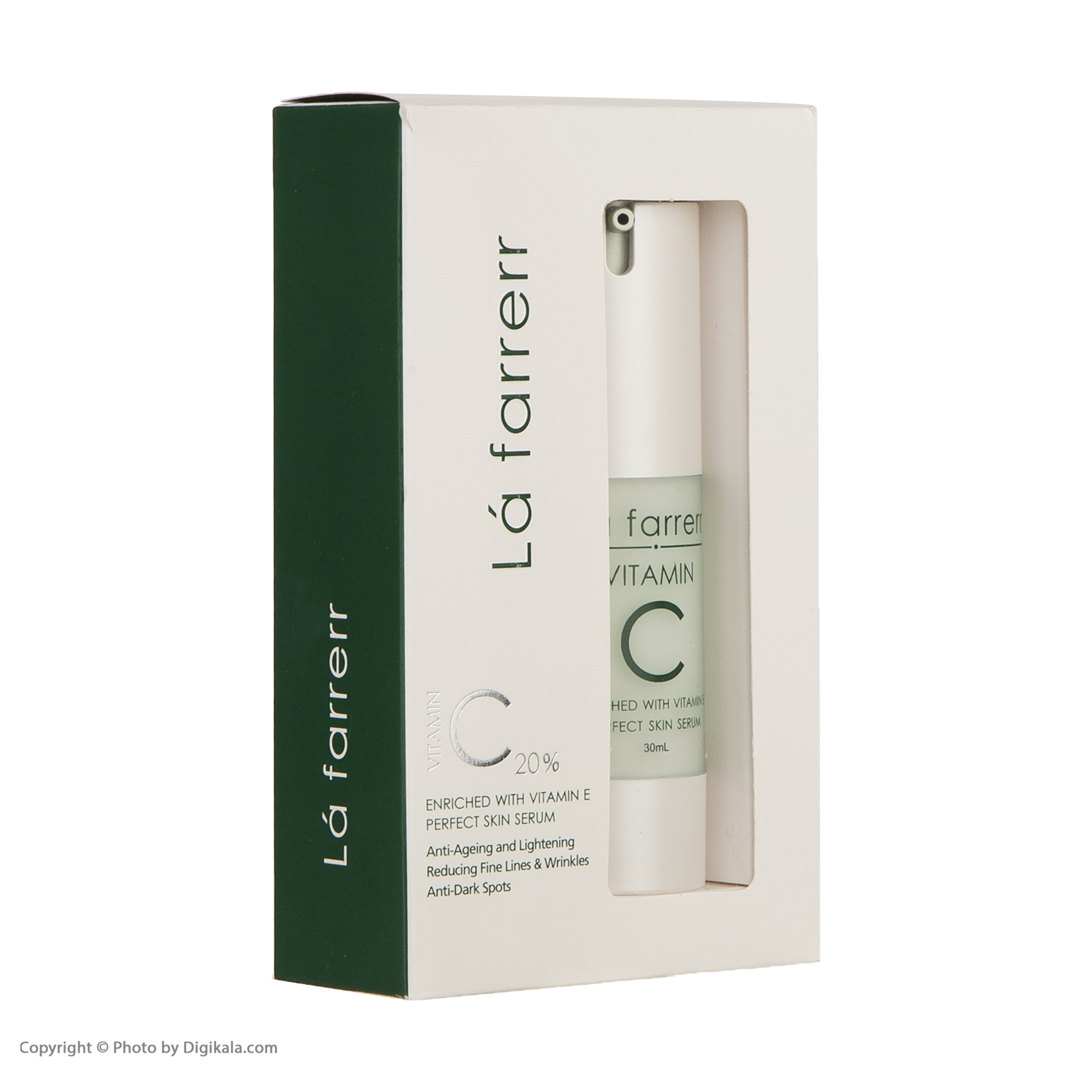 سرم ضد چروک و روشن کننده لافارر مدل Vitamin C حجم 30 میلی لیتر