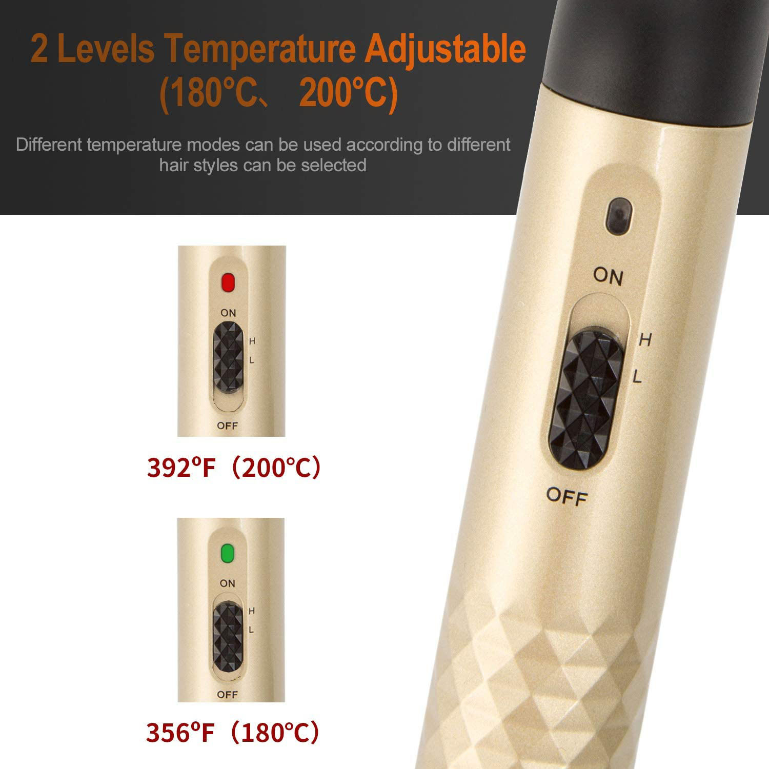 برس حرارتی مو روزیا مدل HR7110