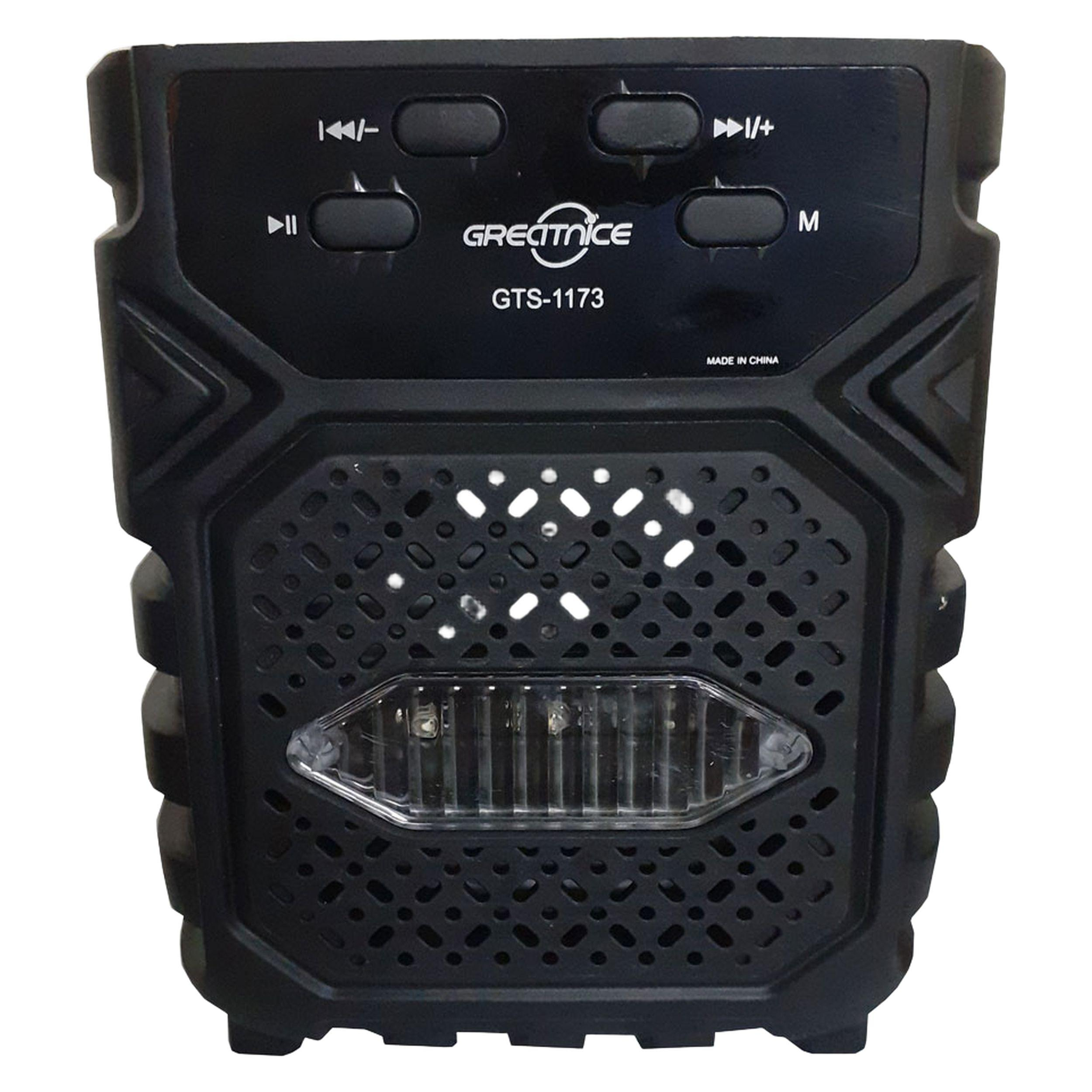 اسپیکر بلوتوثی قابل حمل مدل GTS-1173