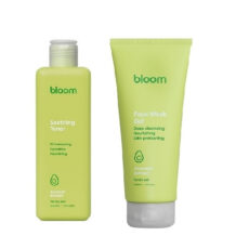 ژل شستشو صورت بلوم مدل آووکادو مناسب برای پوست خشک حجم 200 میلی لیتر به همراه تونر صورت بلوم مدل عصاره آووکادو مناسب برای پوست خشک حجم 250 میلی لیتر