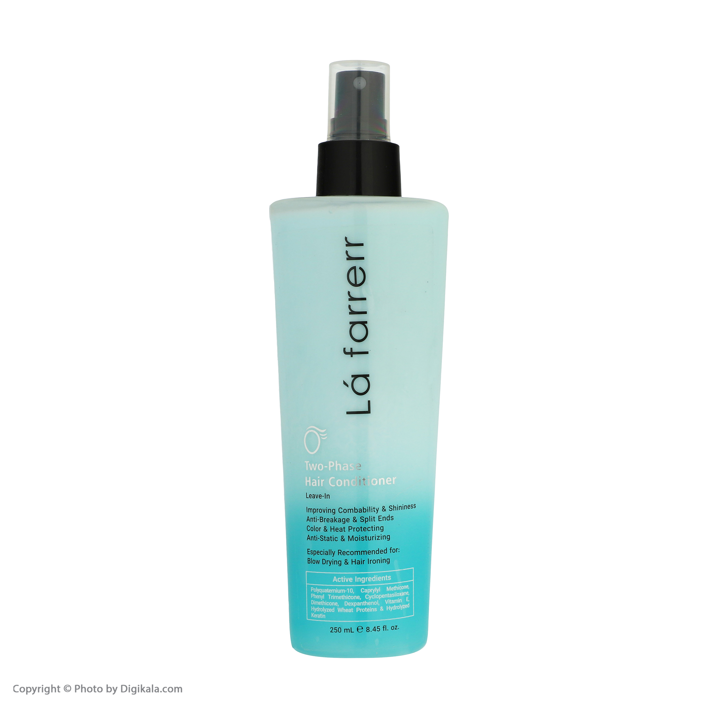 محلول دو فاز مو لافارر مدل نرم کننده و حالت دهنده حجم 250 میلی لیتر