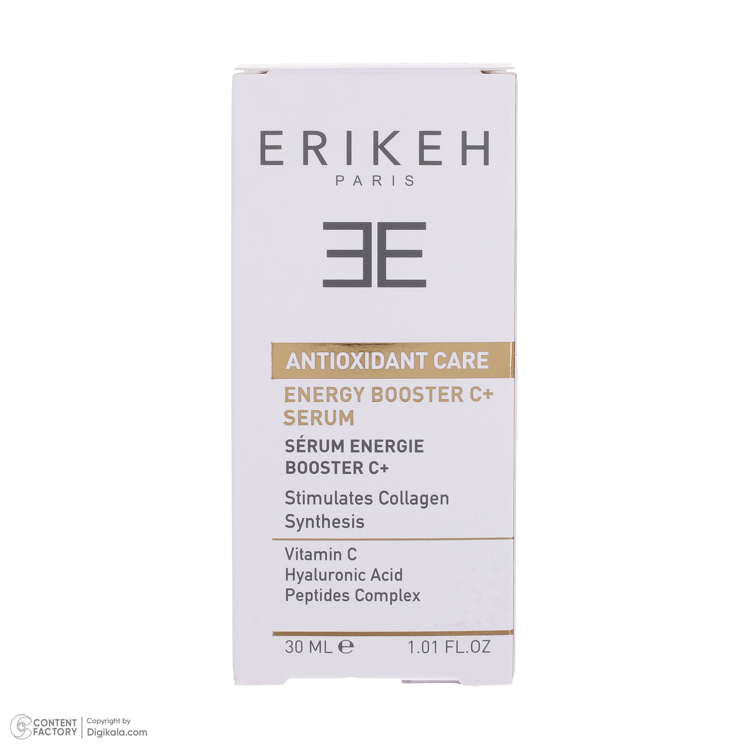 سرم پوست اریکه مدل Vitamin C مناسب انواع پوست‌ حجم 30 میلی لیتر