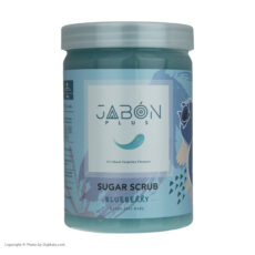 اسکراب شکری لایه بردار پوست ژبن پلاس مدل Blueberry وزن 900 گرم