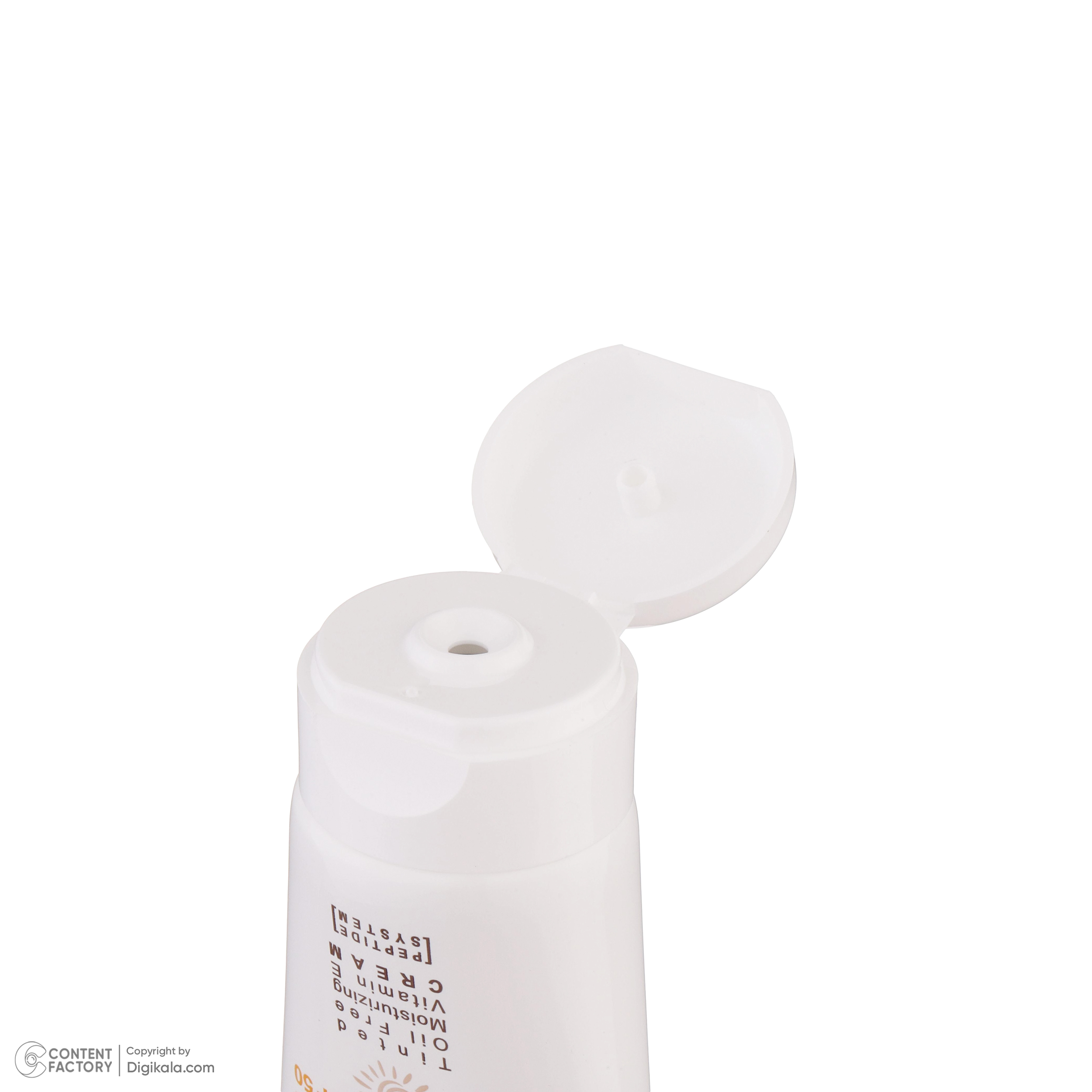 کرم ضدآفتاب رنگی اچ ال مدل SPF50 مناسب انواع پوست، حجم 50 میلیلیتر