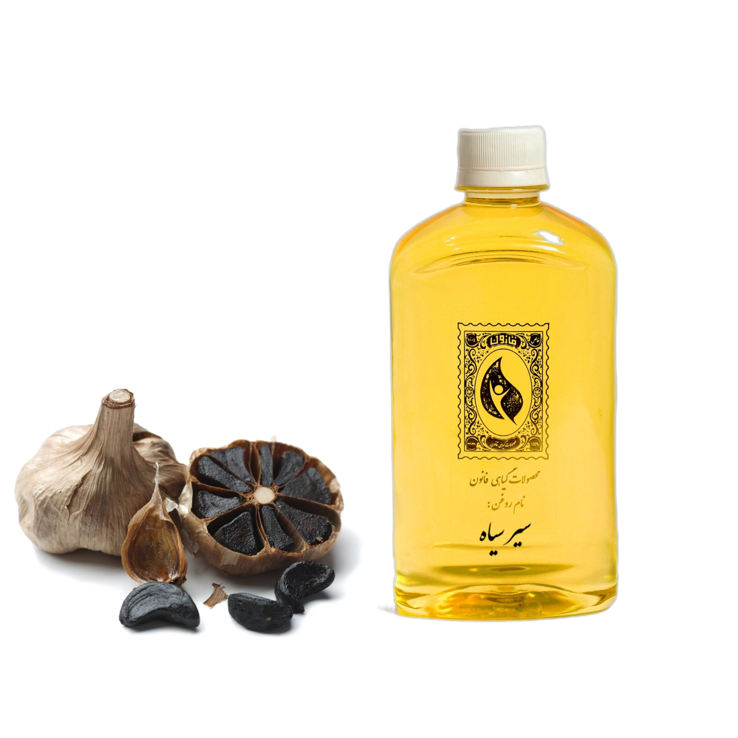 روغن سیر سیاه گیاه قانون مدل x1 حجم 450 میلی لیتر