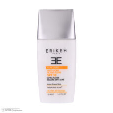 فلوئید ضد آفتاب بی رنگ اریکه مدل Anti-Acne مناسب پوست های آکنه دار حجم 50 میلی لیتر
