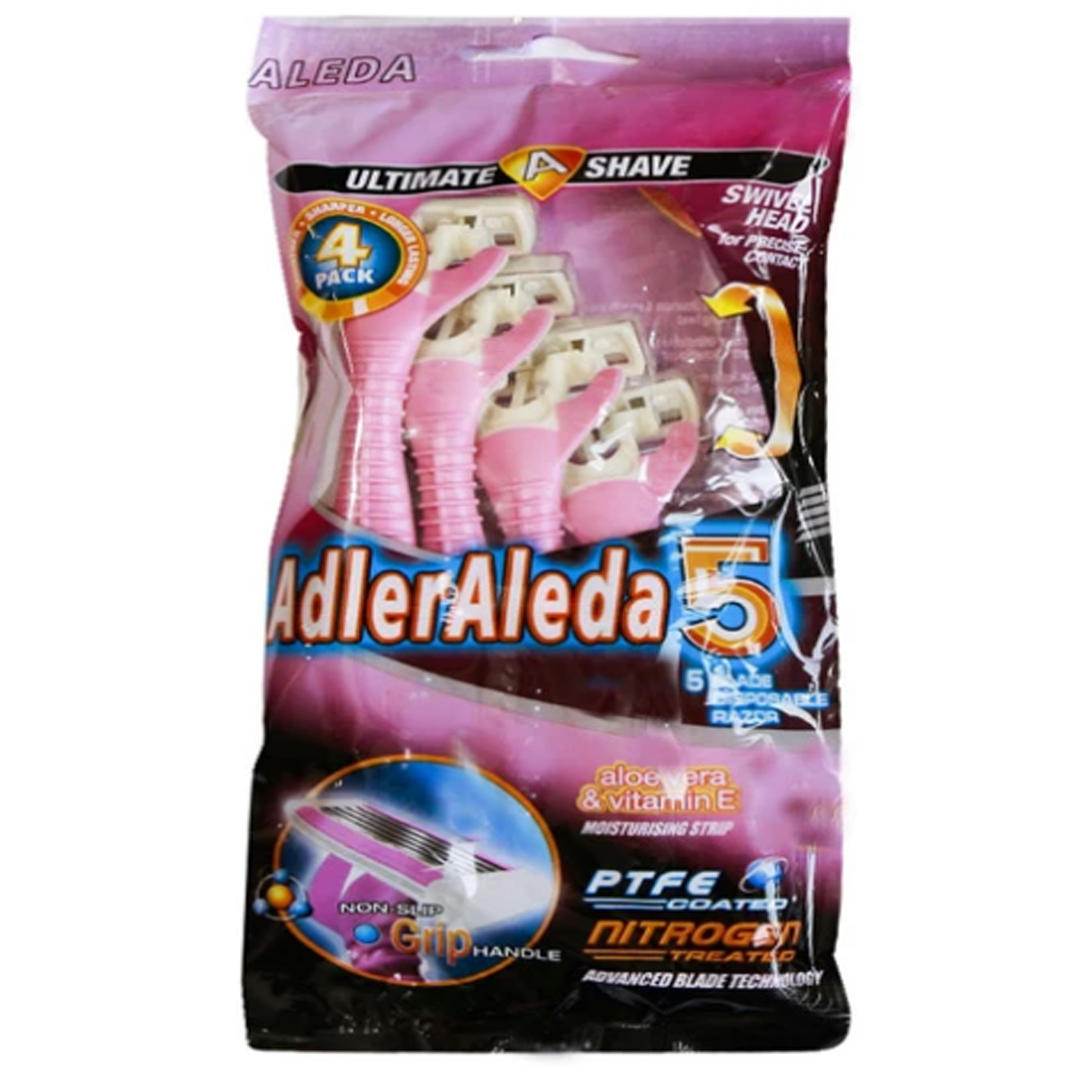 خود تراش ادلر الدا مدل HEF دوازده بسته 4 عددی