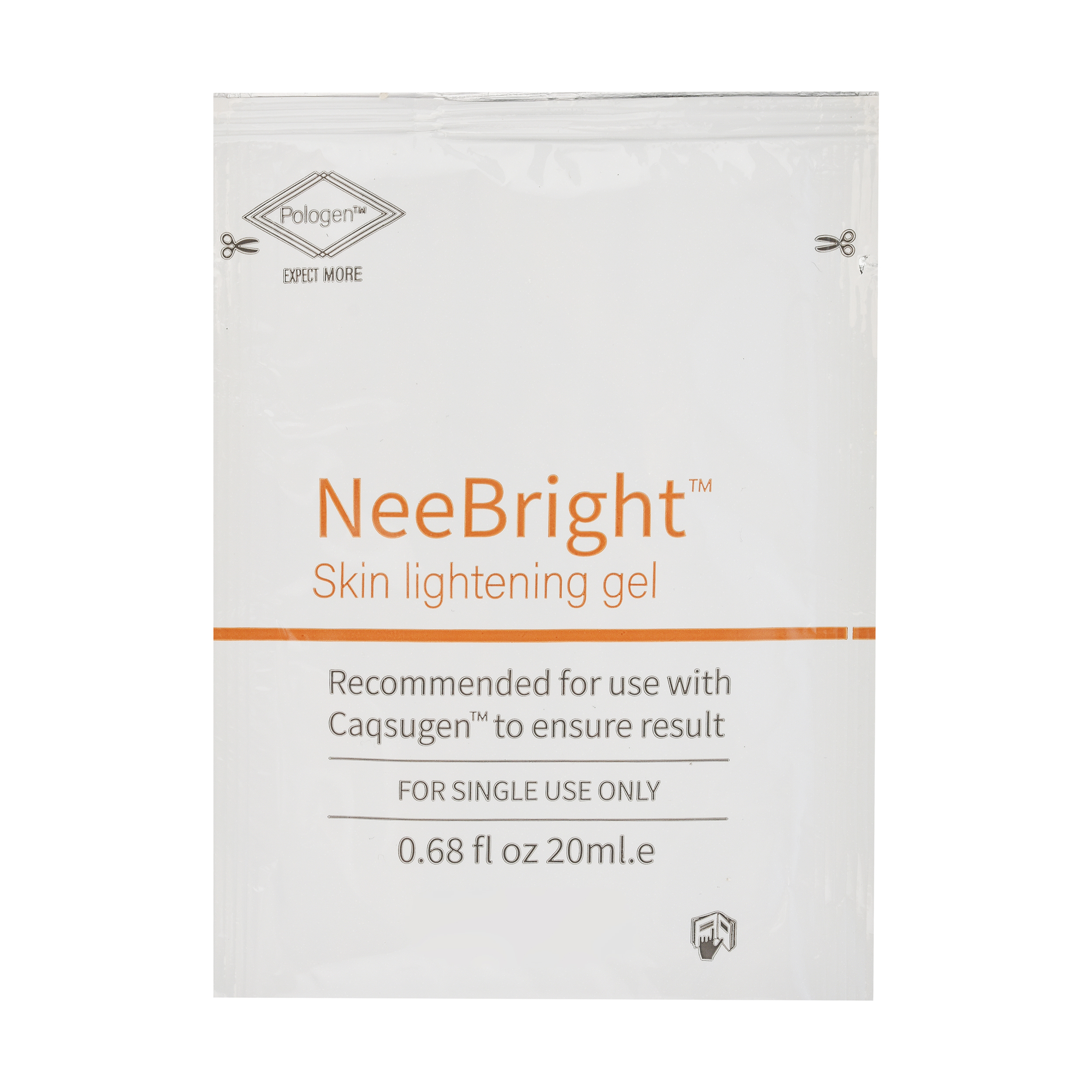 ژل ترمیم‌کننده و روشن کننده صورت پولوژن مدل NeeBright مناسب برای انواع پوست حجم 20 میلی‌لیتر بسته 12 عددی