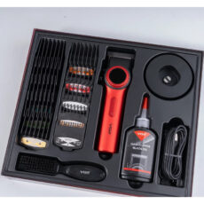 ماشین اصلاح موی سر و صورت شارژی وی جی ار مدل V-001(Gold)