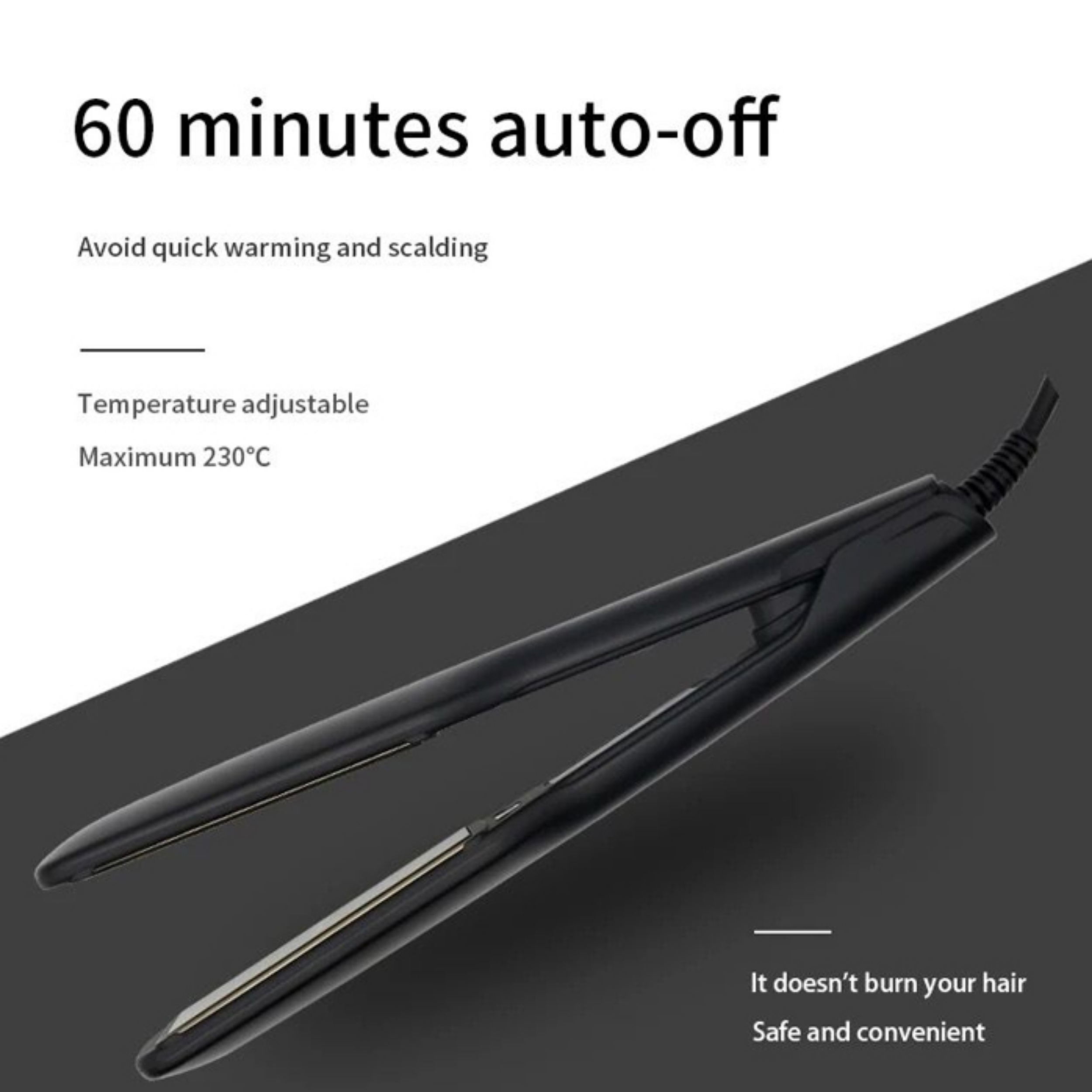 اتو و حالت دهنده ی مو روزیا مدل HR-806