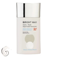 فلوئید ضدآفتاب بی‌رنگ برایت مکس SPF50 مدل هیدرابرایت ‌مناسب انواع پوست، حجم 50 میلی‌لیتر